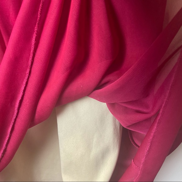 LE CHATEAU pink spaghetti strap dress size small - Picture 2 of 5